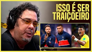 CASAGRANDE ABRE O JOGO SOBRE NEYMAR E MBAPPÉ E A TRETA COM THIAGO SILVA | Casagrande no Podpah