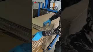 RONGDA Semi-automatic corrugated box gluing machine