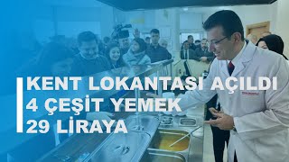 Kent Lokantası Açıldı: 4 Çeşit Yemek 29 Lira