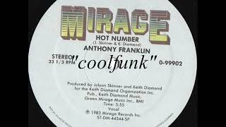 Anthony Franklin ‎– Hot Number (12 inch 1983)