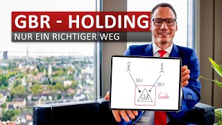 GbR (50%) in Holding-GmbH einbringen