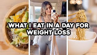 What I Eat in a Day For Weight Loss! Realistic, Easy Low Carb Meals