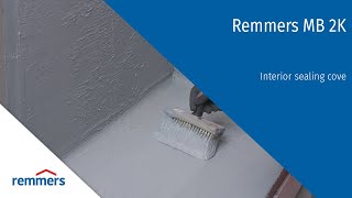 Remmers MB 2K - Sealing cove for interiors