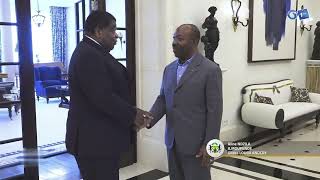 Ali Bongo Ondimba reçoit la visite du Président de l'Union Interparlementaire