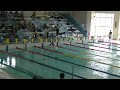 日本学生選手権大会　2017　女子4×50ｍ cmasビーフィンリレー