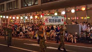 山形花笠まつり・陸上自衛隊第20普通科連隊