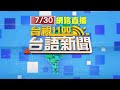 2024.07.30 台語大頭條：彰化北斗出租套房清晨大火 釀3死【台視台語新聞】