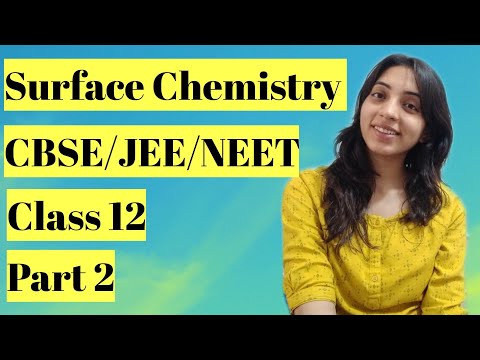 Surface chemistry Class 12 part 2 CBSEJEENEET