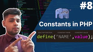 constants in php | php tutorial for beginners full - 8 | php tutorial | php full course #php