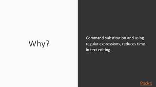 Advanced Vim : Substitution Commands, Magic and Very Magic Mode, Regex Substitutions | packtpub.com
