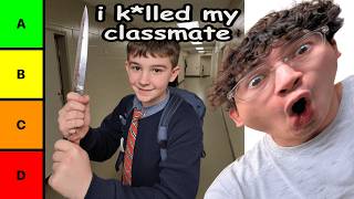 Ranking Your Darkest Secrets #2 (i’m genuinely concerned)