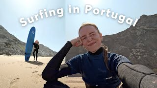 SURF VLOG! 🏄‍♀️ Surf with me in Sagres, Portugal