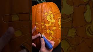 Spooky Bluey and Bingo Halloween Pumpkin 🎃 | Bluey #ytshorts #halloween