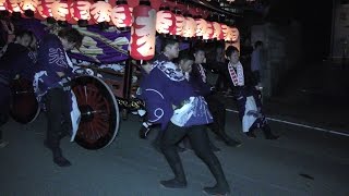 二本松提灯祭り２０１６年（七町合同引き廻し）