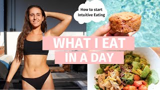 How I have a "CHEAT DAY" everyday (what I eat in a day) | How To Start Intuitive Eating