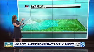 Ask Ellen: How does Lake Michigan affect our climate?