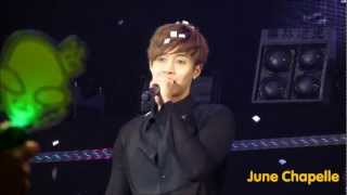 20120518 KIM HYUN JOONG Fanmeeting Tour 2012 in Taipei Pt 6 ENCORE Lucky Guy