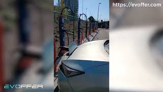 CCS2 to CHAdeMO DC Adapter | Europe Field-Test with Nissan Leaf and Mitsubishi O