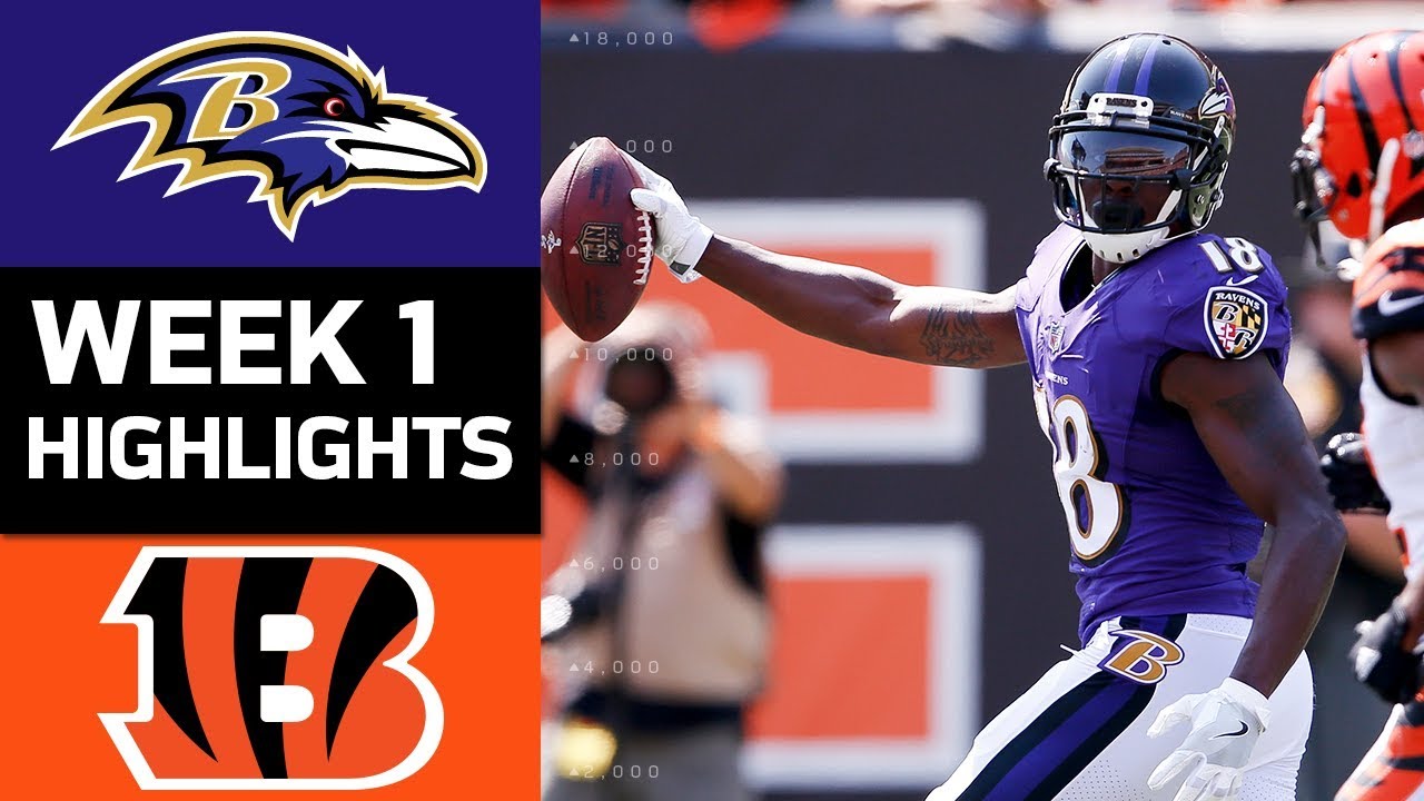 Ravens Vs. Bengals | NFL Week 1 Game Highlights - YouTube