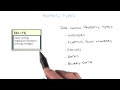 Property Types - Developing Scalable Apps with Java