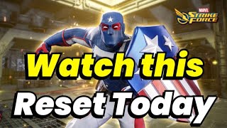 WATCH THIS BEFORE RESET TODAY! PATRIOT WEEK! EASY FINAL FEB 2025! KNULL SOON! | MARVEL Strike Force