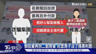 假投資再拐二胎房貸 民眾房子沒了揹高利息｜TVBS新聞 @TVBSNEWS01