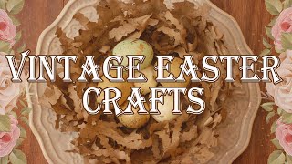 Vintage Style Easter Crafts / Spring Cottage Dollar Tree DIYs
