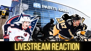 Penguins vs Blue Jackets Livestream Reaction