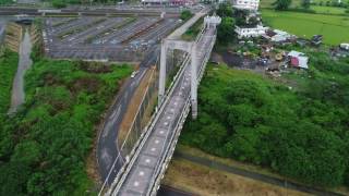 穿越大溪橋 phantom 4 pro 4k空拍影像紀錄