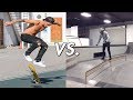 Justin Bieber Vs. Lil Wayne Skateboarding!