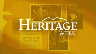 Heritage Week - Monday, June 8th