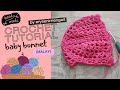 Crochet tutorial : Baby Bonnet (Malay)