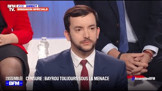 Les socialistes ont conçu la réforme des retraites avec Mme Borne ! - J-P. Tanguy (BFMTV)