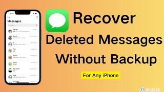 How to Retrieve Deleted Text Messages on iPhone WITHOUT Backup – EASILY Find & Recover Lost Messages