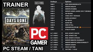 DAYS GONE TRAINER PC GAME (COMPLETED STEAM/EPIC/TANI USER)