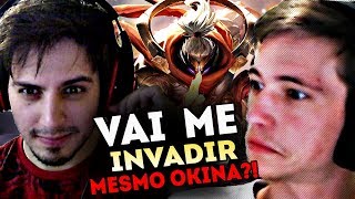 O DIA QUE Ookina CONHECEU MEU JAX - VAI INVADIR MESMO?!