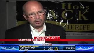 Baldwin County Sheriff Mack Celebrating Win