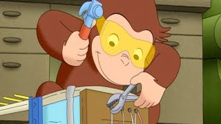 おさるのジョージ 🐵 ギターをつくろう 🐵TVアニメシリーズ🐵シーズン8