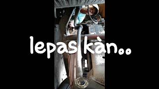 Cara lepas tie rod tanpa alat treker...