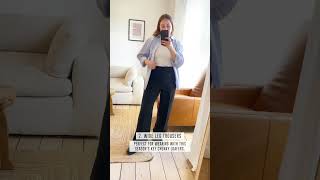 How To Style Wide Leg Pants | Across the Pond | Who What Wear
