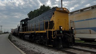 Short Pace of WAMX MP15AC 1602 With Amazing EMD 645E Sounds | 7-27-2023