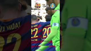 Barcelona vs Getafe - Barcelona's best game #barcelona #shorts #highlights