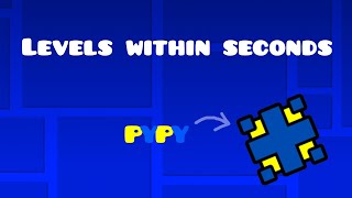 I wrote a Python Script to generate Geometry Dash Levels
