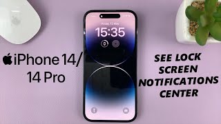 iPhone 14/14 Pro: How To See Notifications Center On Lock Screen