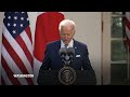 Biden talks partnership plans with Japan