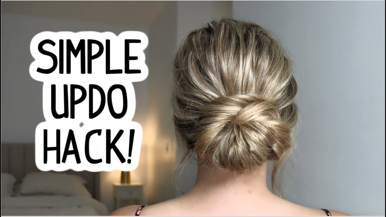 Quick Updo Hairstyles 5 Party Perfect Updos In 10 Minutes Or Less