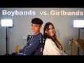 Boybands vs. Girlbands (Brother & Sister SING OFF)