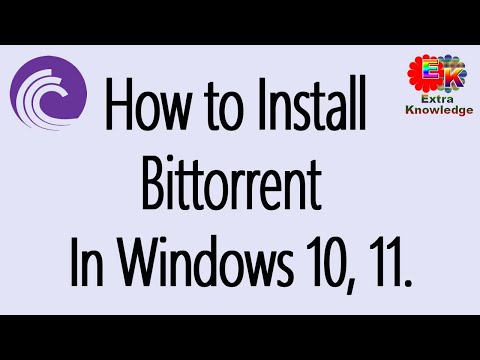 How To Download & Install Bittorrent For Free In Windows 10, 11? - YouTube