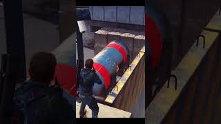 Epic Way To Destroy A Base in Just Cause 3! (Part 2) #shorts