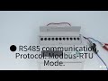 three phase seven module CT type meter with RS485 remotely control